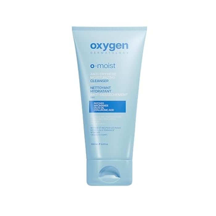 Oxygen O-Moist 24H Anti-Dryness Moisturizing Cleanser 200 ml - Image 1