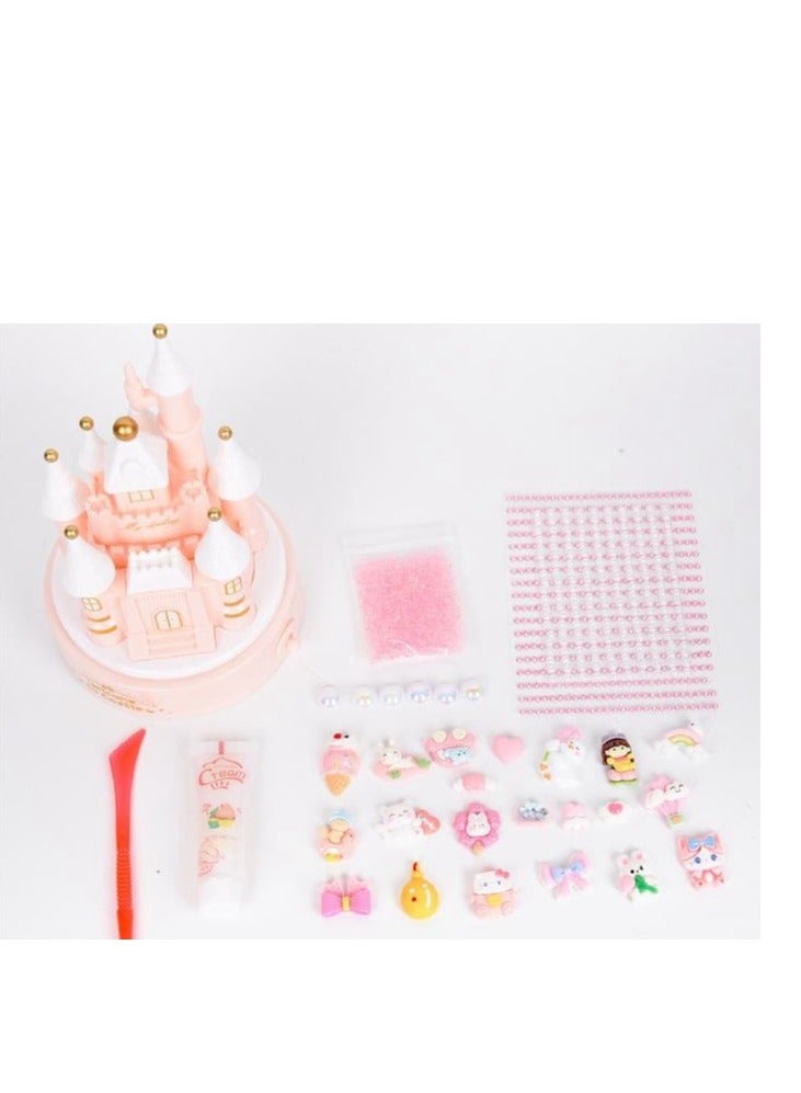 Girl's Creative Handmade Material Bag Making Music Box Birthday Gift Toy  - Image 2