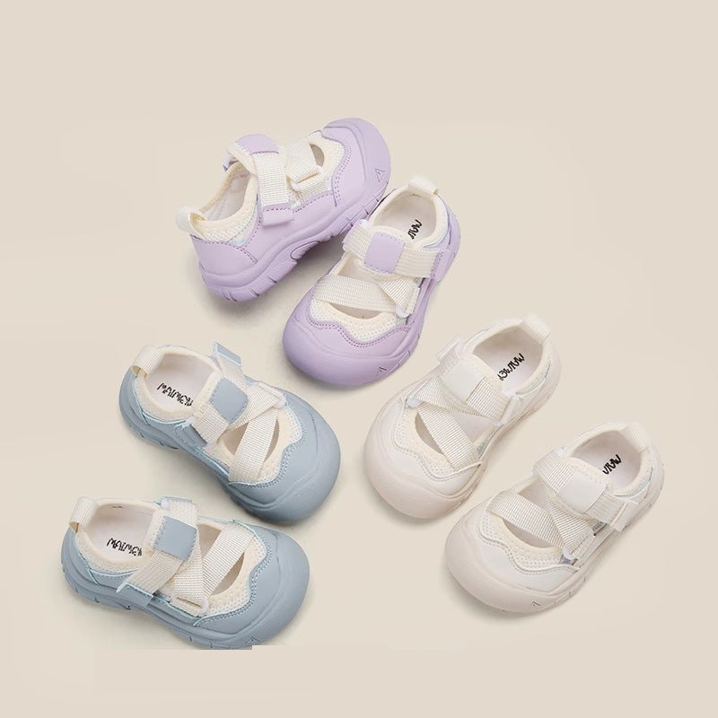 15-30M Baby Shoes Summer Sandals Baotou Non-Slip Male Baby Soft Sole Toddler Shoes Girls Outdoor Beach Shoes - Image 3