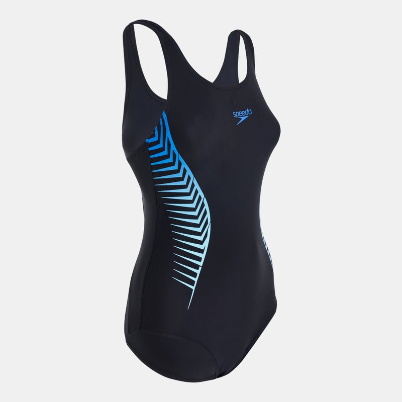 speedo Women's Placement Muscleback One-Piece Swimsuit - Image 3