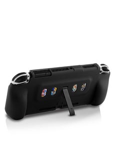 Excefore Switch OLED Protective Case, Switch OLED Case with Game Slots and Kickstand, for Nintendo Switch OLED Soft TPU Grip Portable Cover Accessories  - Image 2