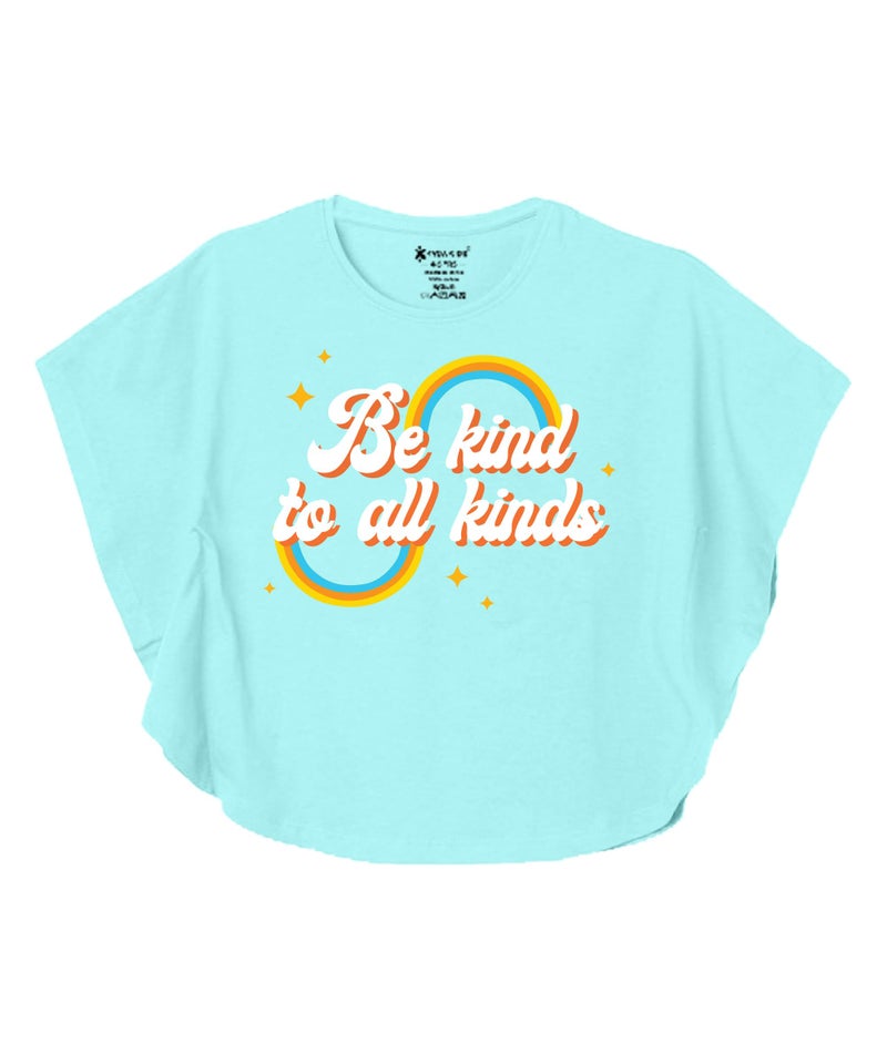 KYDA KIDS® 100% Cotton Printed Stylish Tshirt, Regular Fit Tops for Girls - (Pack of 3) - Image 3