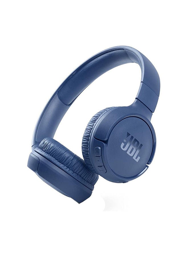 جي بي إل سماعات الرأس Tune 510Bt اللاسلكية - Pure Bass - بطارية 40 ساعة - شحن سريع - USB سريع من النوع C -  قابل للطي أزرق - Image 1