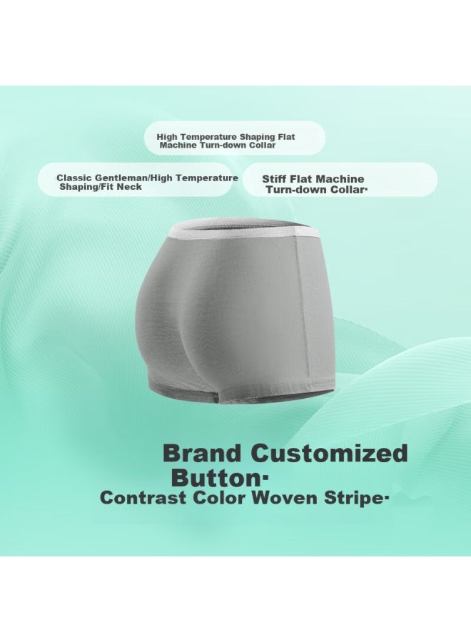 Emxee Men's Disposable Underwear Sterilized Boxer Shorts Plus Size Travel Non-wash Business Trip Independent Packaging 3 Boxes 9 Pairs XL - Image 4