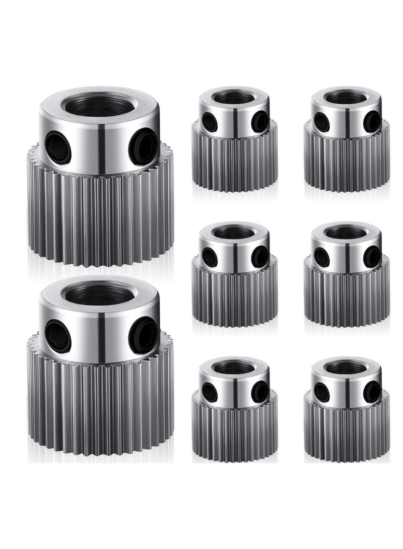 Zikra Extruder Wheel Gear, 15 Pieces Stainless Steel 3D Printer Parts Drive 36 Teeth Gear, Drive Gear for CR-10, CR-10S, S4, S5, Ender 3, Ender 3 Pro - Image 1