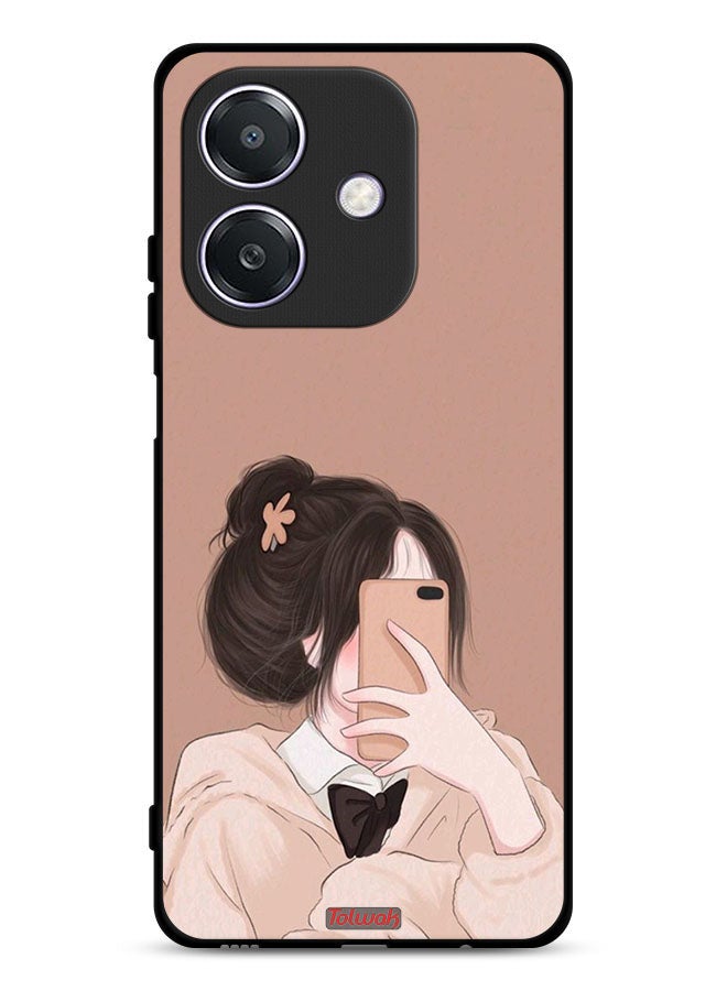 Tolwak Oppo A3x 5G Protective Case Cover Making Selfie - Image 1