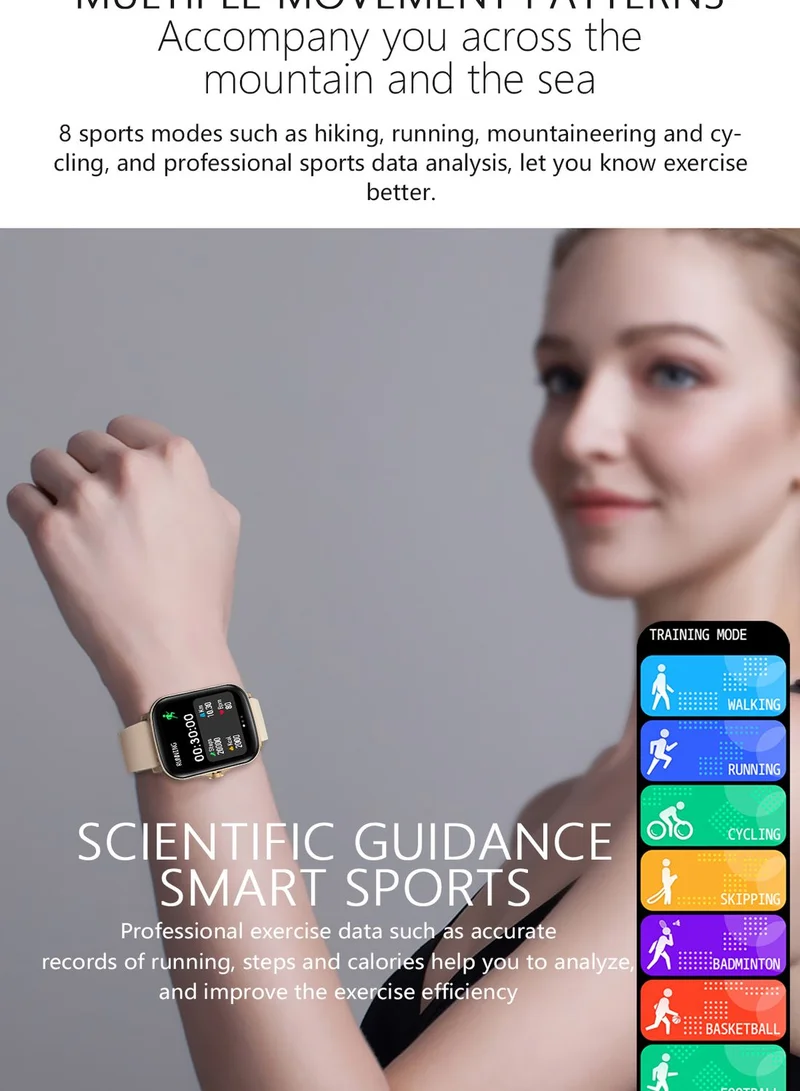 Seventy Five Smart Watch W/ Dynamic Heart Rate & Multi Features