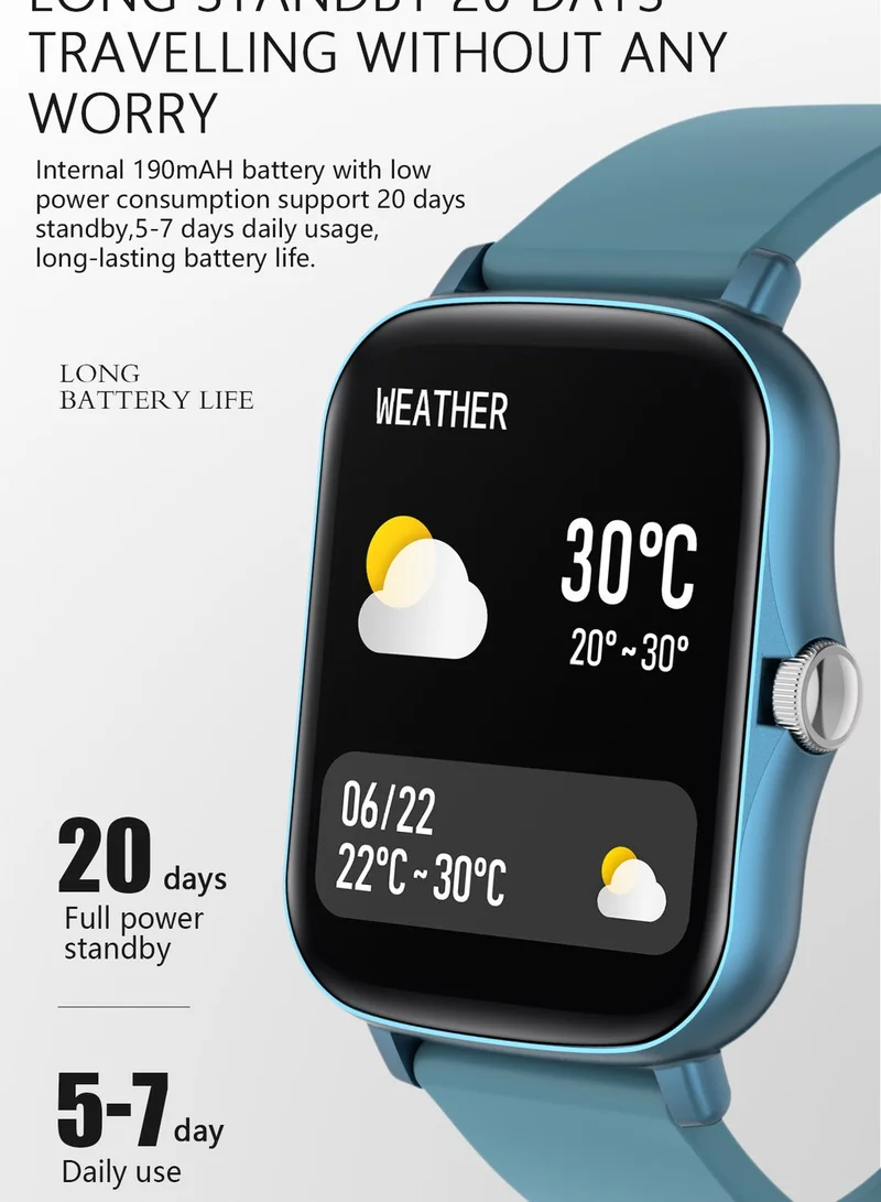 Seventy Five Smart Watch W/ Dynamic Heart Rate & Multi Features