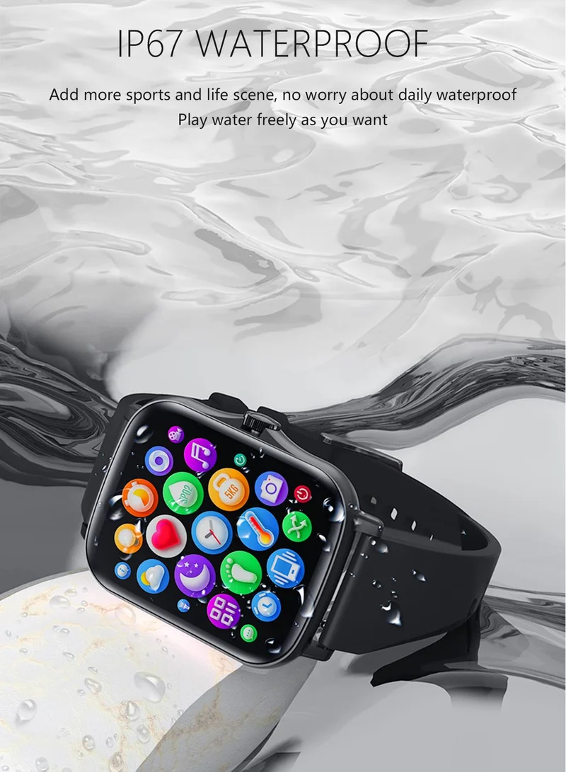 Seventy Five Smart Watch W/ Dynamic Heart Rate & Multi Features