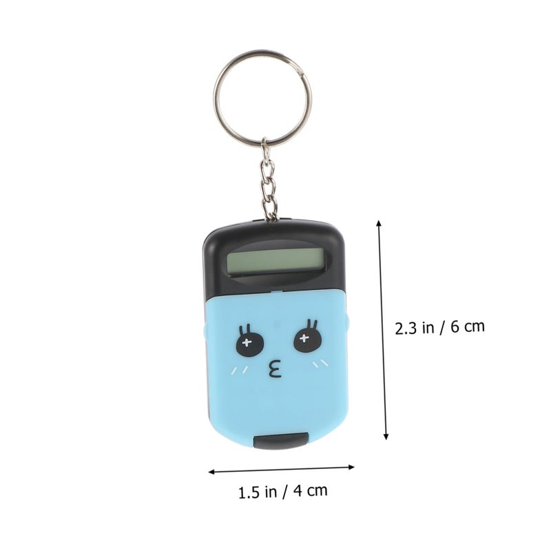 Mini Portable Calculator 2 Pack Lightweight Cute Cartoon Design For Students And Office Use - Image 3