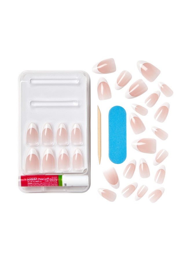 KISS Classy Fake Nails Ready-To-Wear DIY Manicure - Dashing, Waterproof, Smudge Proof, Chip Proof, No Dry Time, Durable & Flexible, Long Lasting, Medium & Coffin Shaped, Quick & Easy | 28 Count - Image 3