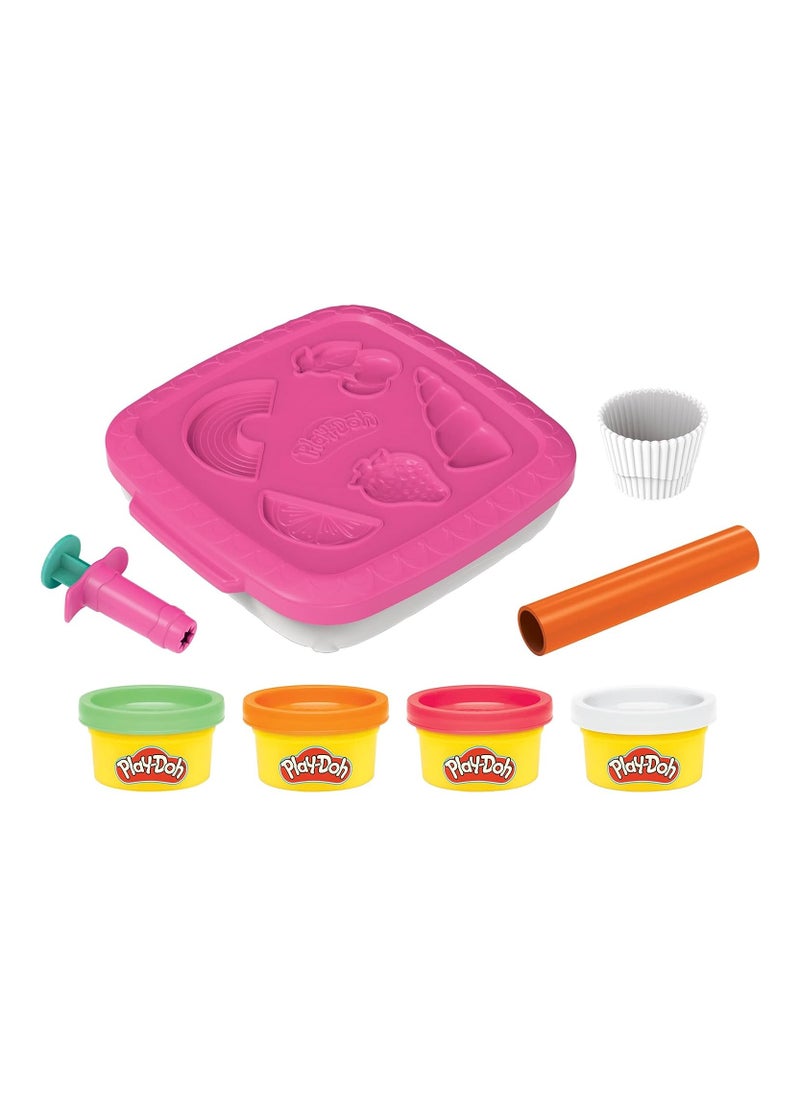 Play-Doh - Play-Doh Create and Go Cupcakes Set For Kids - Image 1