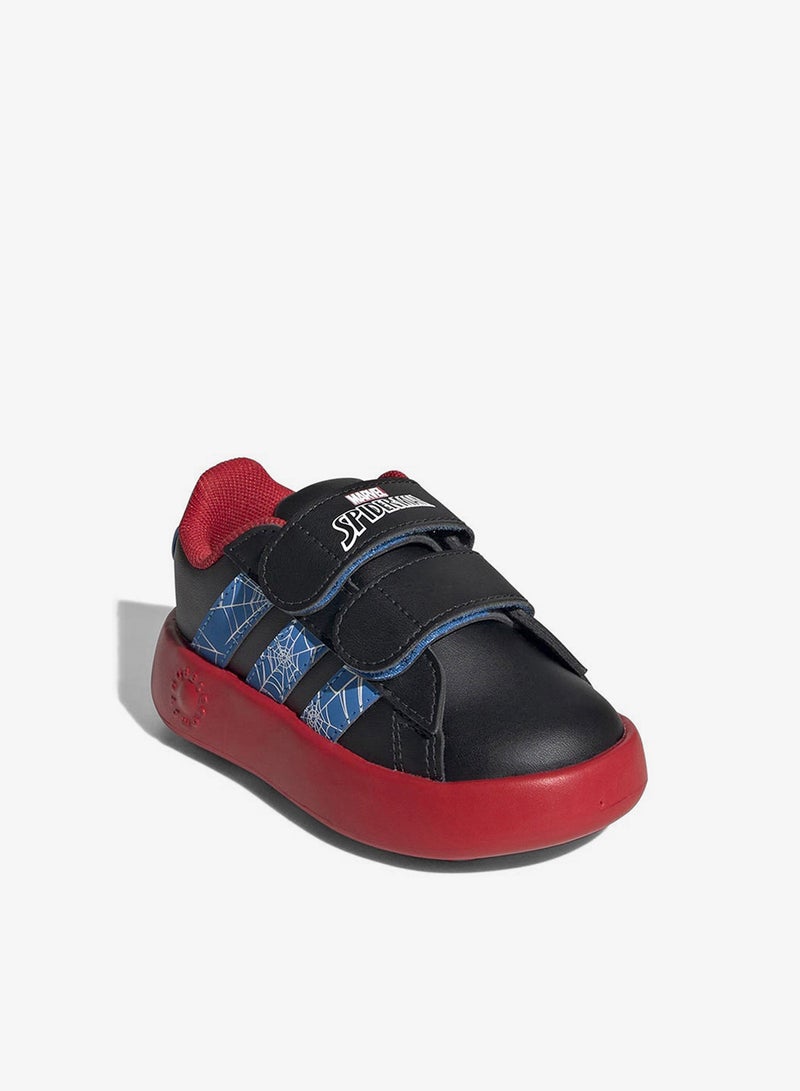 اديداس حذاء جراند كورت سبايدر مان للأطفال الرضع - Image 3