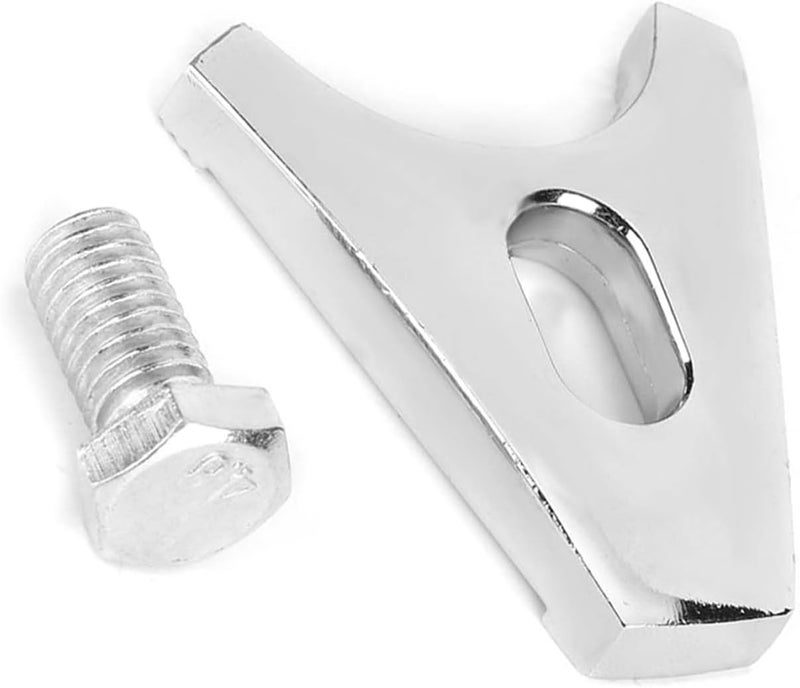 Zerodis Other Ignition Accessories Steel Engine Hold Down Clamp for Chevy V8 V6 Easy Installation Durable Fits Engines 265 283 305 327 350 396 Distributor Clamp Chrome - Image 3