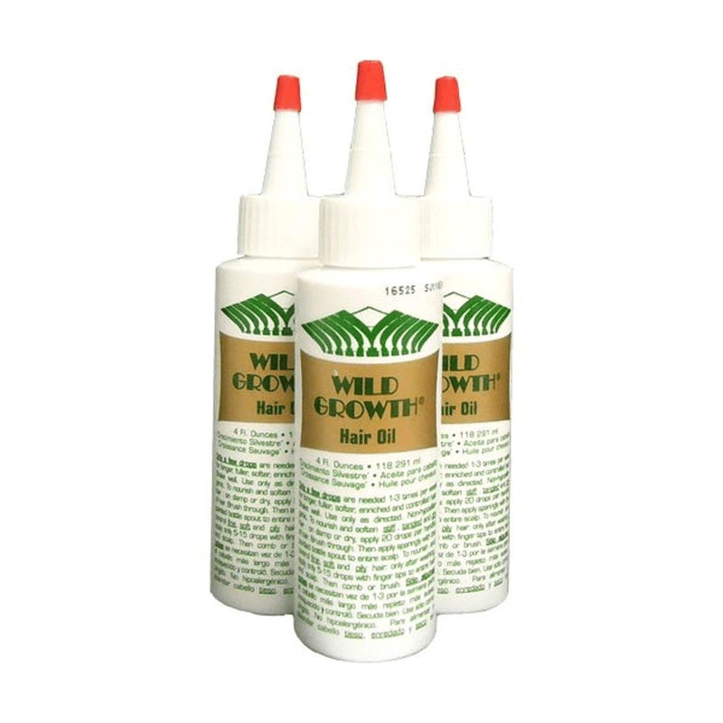 Wild Growth Wild Growth Hair Oil 3pcs x 4oz - Image 1
