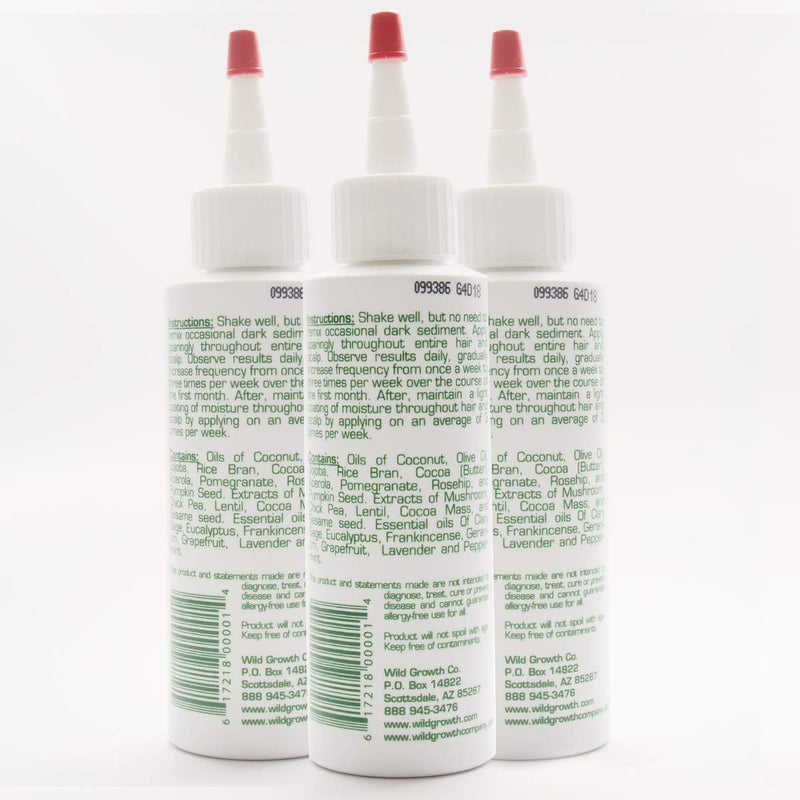 Wild Growth Hair Oil 3pcs x 4oz - Image 3