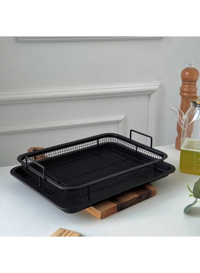 roasting tray with strainer - Image 1