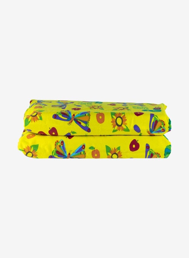 KinderMat Sheets Eric Carle - Full Nap Mat Washable Cover, Special Edition - Beautiful Butterfly - Regular, 47" x 22", Great for Daycare & Family Households, Cover ONLY - Image 2