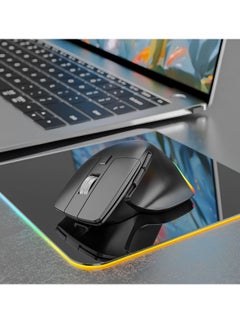 Wireless Mouse, Upgrade 2.4G Ergonomic Optical Mouse, 1600 DPI, 3 DPI Adjustable, 5 Buttons, USB Computer Mouse for Laptop, PC, Chromebook, Notebook, 15M Wireless Connection Mouse Black - pzsku/Z11806C0309F983CE6242Z/45/1741183291/594f1480-6c6f-44b5-88ee-e5a92627a118