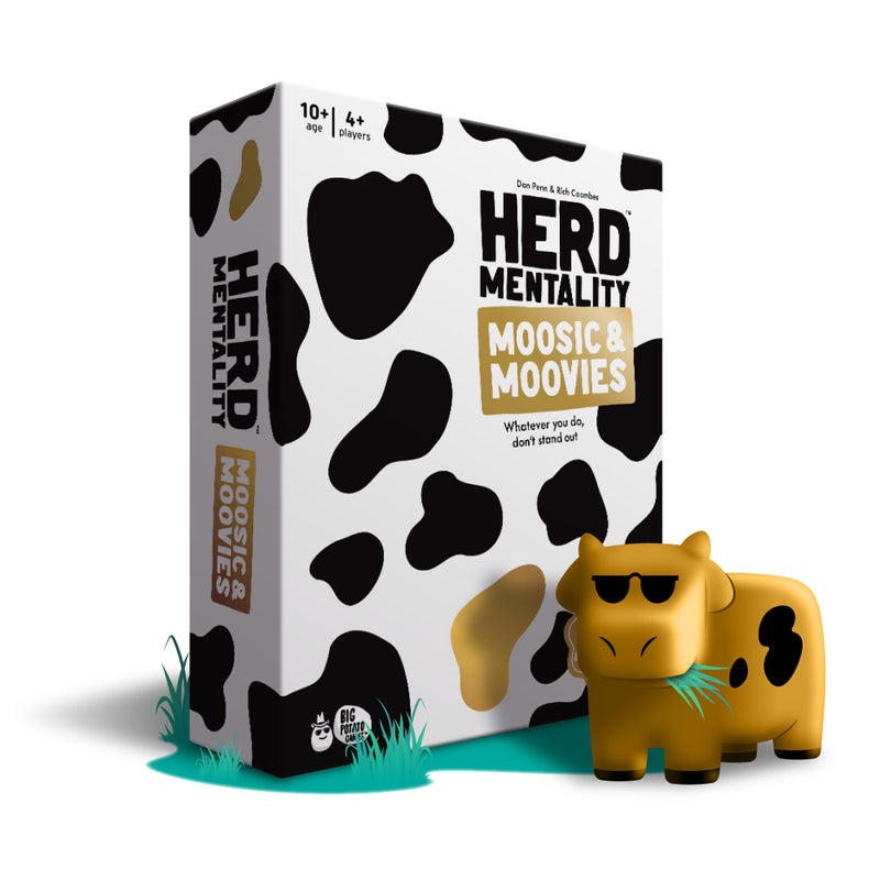 BIG POTATO Herd Mentality Moovies & Moosic Board Game | Fun for The Whole Family - Image 1
