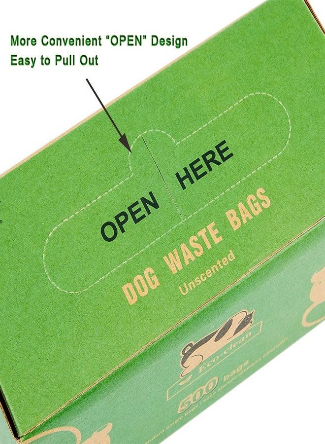 Eco Clean ECO-CLEAN Dog Poop Bags, 500 Count, Leak-Proof, Earth-Friendly, Tissue-Style Dispensing, Big Enough for All Pet Size, Keep Your Hands Safe - Image 5