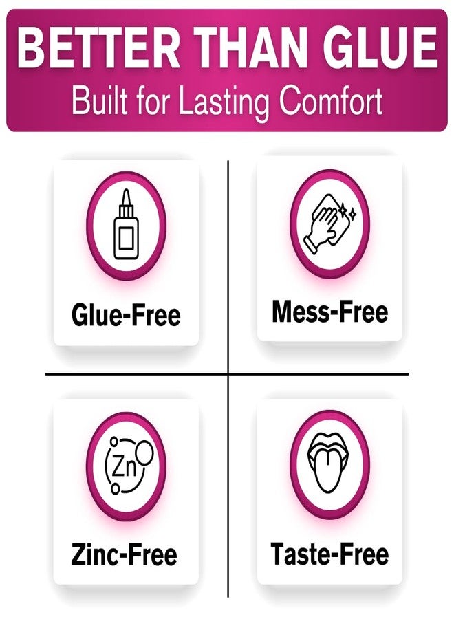 Cushion Grip Thermoplastic Denture Adhesive - Refits and Tightens Loose Dentures, Works Like a Denture Reliner for Long-Lasting Comfort, Holds Up to 4 Days, Waterproof and Zinc-Free - 1 oz (Pack of 6) - Image 4