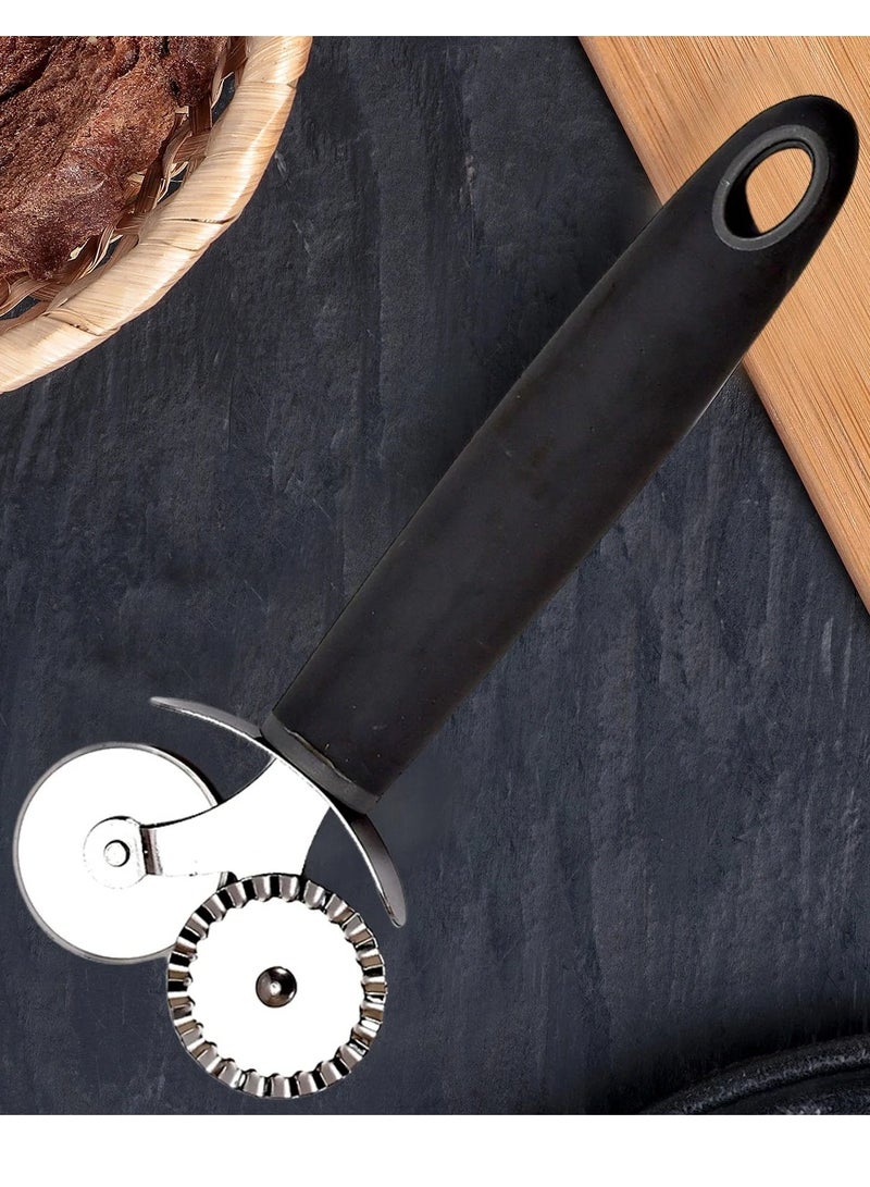 2 in 1 Pastry Pizza Sandwich Dough Slicer Cutter  - Image 3