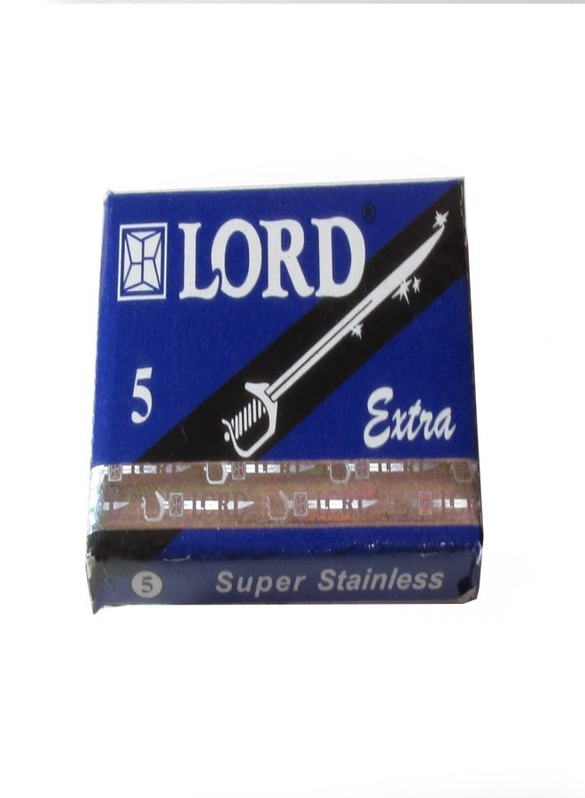 Lord Extra Double Edge Safety Razor Blades, 100 blades (20x5) - Image 2