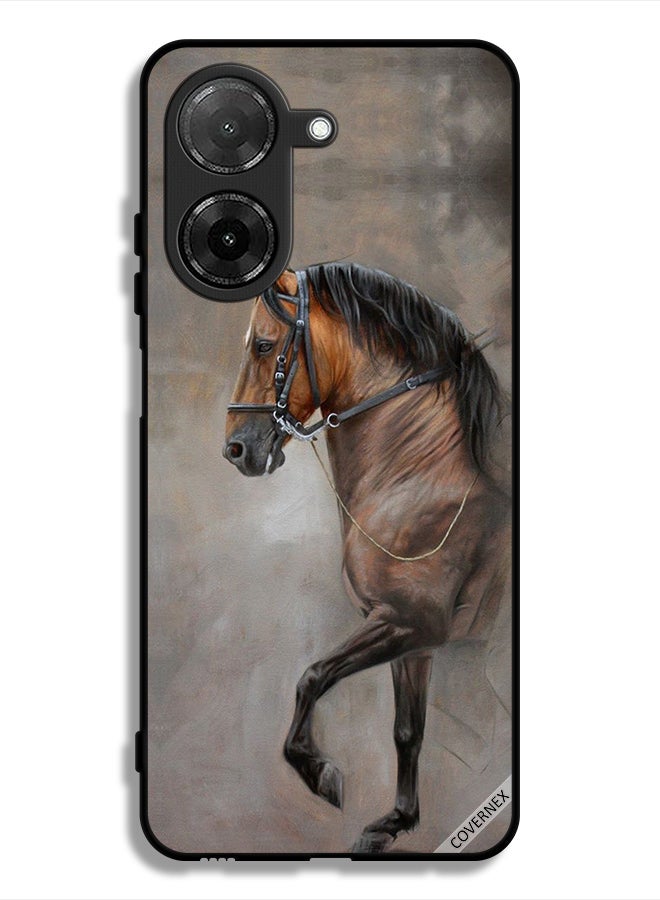 Covernex Xiaomi Redmi A5 4G Protective Case Cover Vintage Picture Of Horse - Image 1