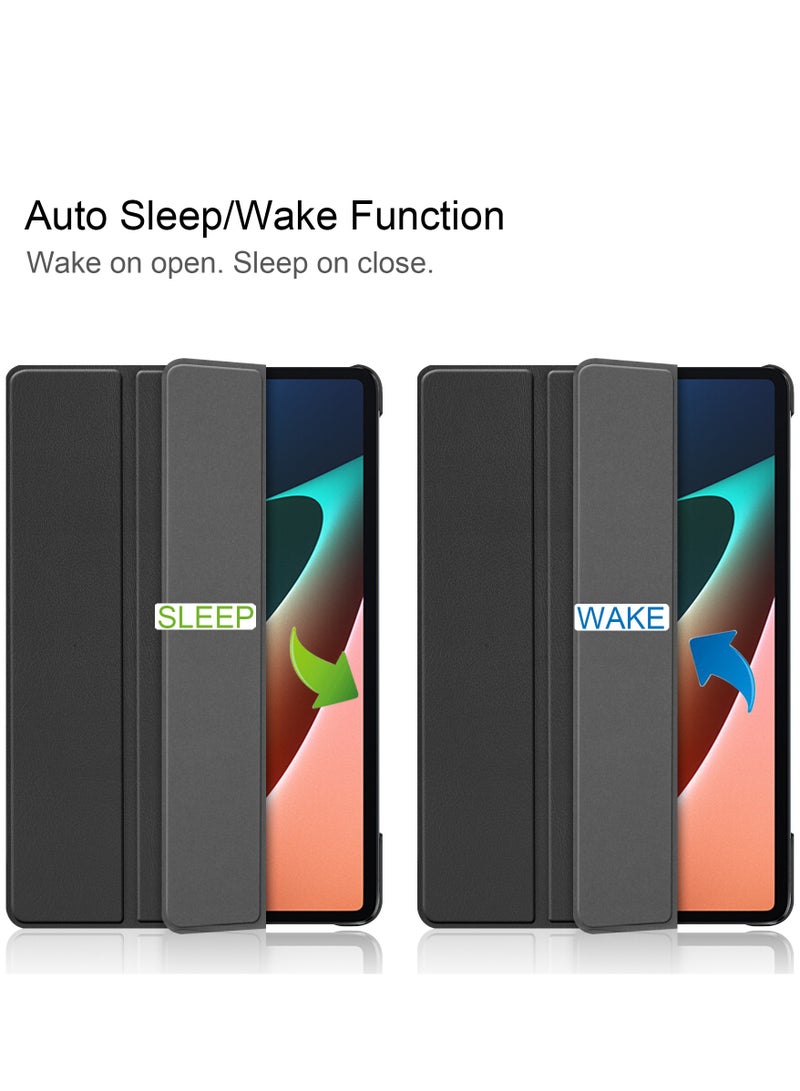 Tablet computer protective cover, suitable Case for Xiaomi pad 5 protective cover (11.0"black) - Image 2