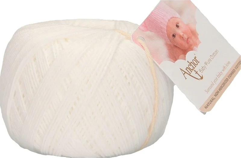 ناكو Anchor Baby Pure Cotton Hand Knitting Yarn 50 gr