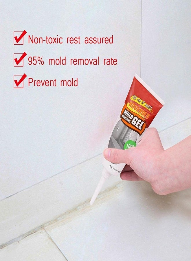 ABUDIT Miracle Mold Remover Gel 90g Mold Remover Gel Wall Cleaner for Wall Tiles Grout Sealant Bathroom Cleaning Home,Showers,Kitchen Sinks Cleaner - Image 3