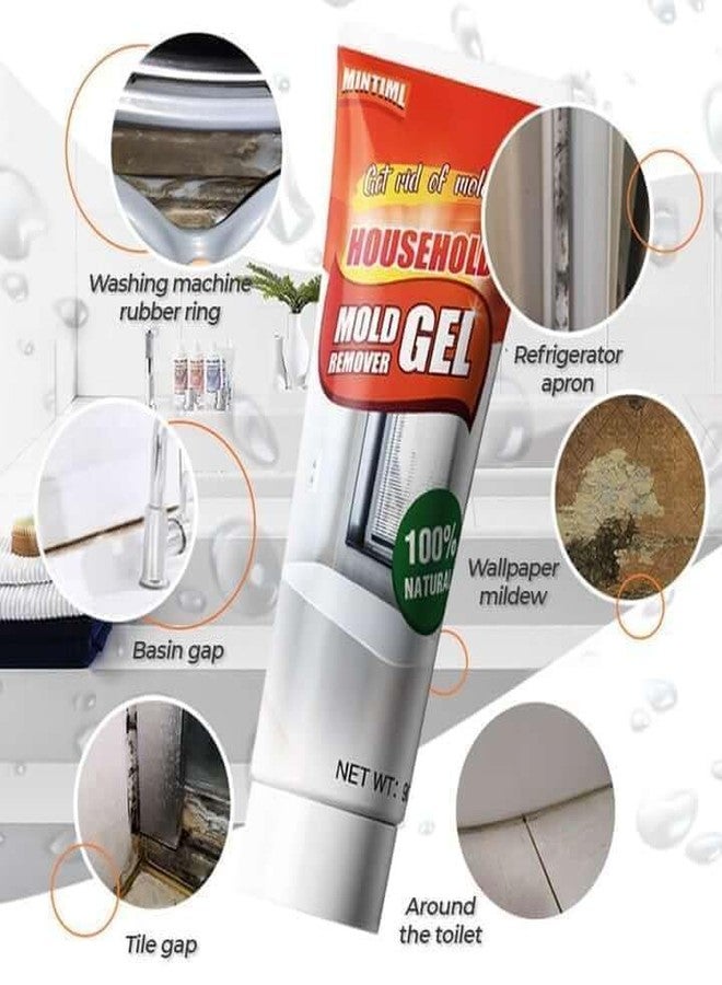 ABUDIT Miracle Mold Remover Gel 90g Mold Remover Gel Wall Cleaner for Wall Tiles Grout Sealant Bathroom Cleaning Home,Showers,Kitchen Sinks Cleaner - Image 5
