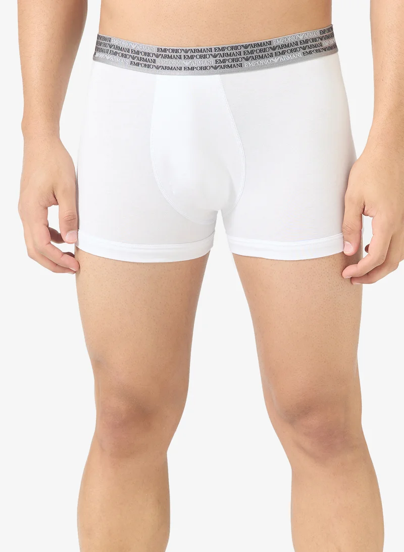 EMPORIO ARMANI  2 Pack Of Logo Boxers for Men | Best Price UAE