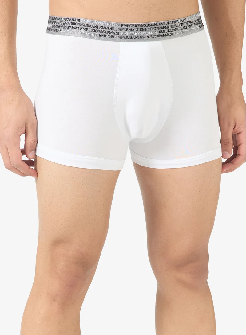 EMPORIO ARMANI  2 Pack Of Logo Boxers for Men | Best Price UAE