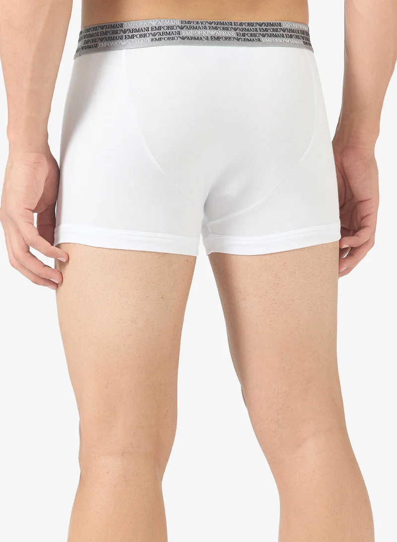 EMPORIO ARMANI  2 Pack Of Logo Boxers for Men | Best Price UAE