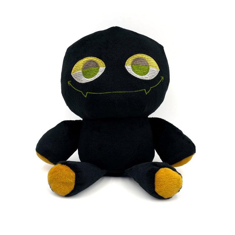 Adenzai Slap bob Battle Plush Black Cute Halloween Plush Toy Soft Stuffed Animal Plushie Gift for Kids Adults Perfect for Birthday Party - Image 2