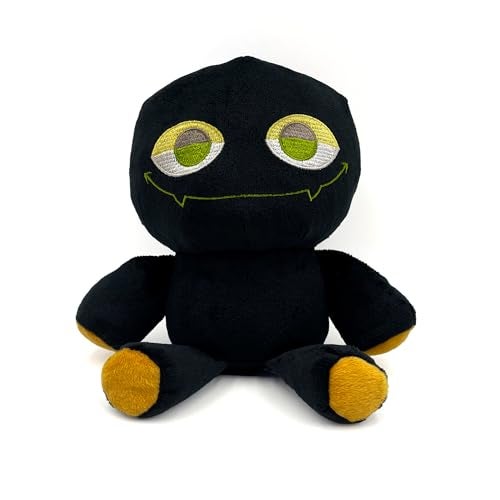 Adenzai Slap bob Battle Plush Black Cute Halloween Plush Toy Soft Stuffed Animal Plushie Gift for Kids Adults Perfect for Birthday Party - Image 1