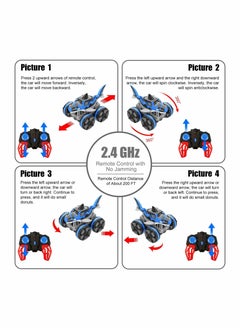 Y&D Amphibious Remote Control Car, 1:14 Scale Waterproof Off Road RC Shark Truck  - Image 5