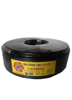 Stargold RG6 Coaxial Cable 96AL Wire 100Y Impedance 75 ohms Coverage Area 99 Percentage High Quality Signal Cable  - Image 1