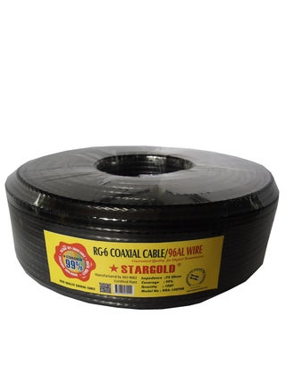 RG6 Coaxial Cable 96AL Wire 100Y Impedance 75 ohms Coverage Area 99 Percentage High Quality Signal Cable - pzsku/Z118159215BEC167D49F4Z/45/_/1725257161/97c9c973-2070-4715-bdaf-71813c11c7f7