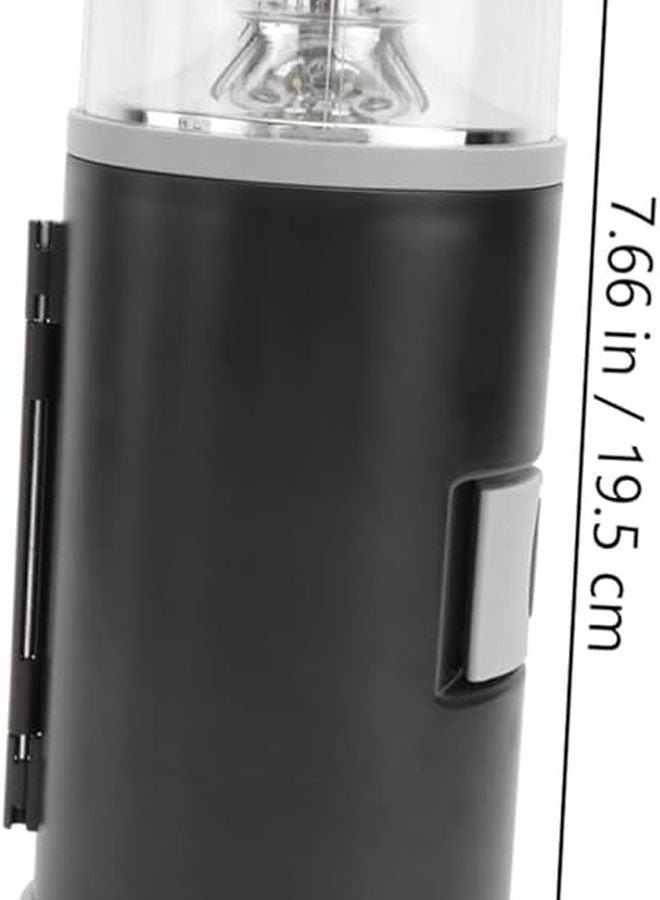 Black Camping Light Set Super Bright Portable Tent Lamp Flashlight 19 5x8 1cm - Image 4