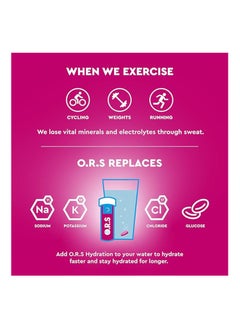 O.R.S Sport Hydration Tablets with Electrolytes, Vegan, Gluten & Lactose Free Formula – Soluble Oral Rehydration Tablets with Natural Mixed Berry Flavour, Low Calorie, Adult & Children, 20 Tablets Pack of 2 - pzsku/Z11817E1F644AEB291327Z/45/_/1729669630/e1698738-b122-489b-8cc9-7e0265546189