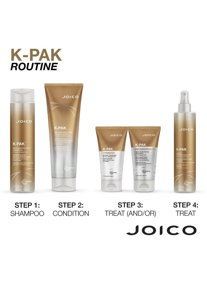 JOICO Kpak Reconstructor Deeppenetrating Treatment For Damaged Hair Repair & Strengthen Strands Rebuild & Fortify Damaged Hair Improve Elasticity With Keratin & Arginine 1.7 Fl Oz - Image 5
