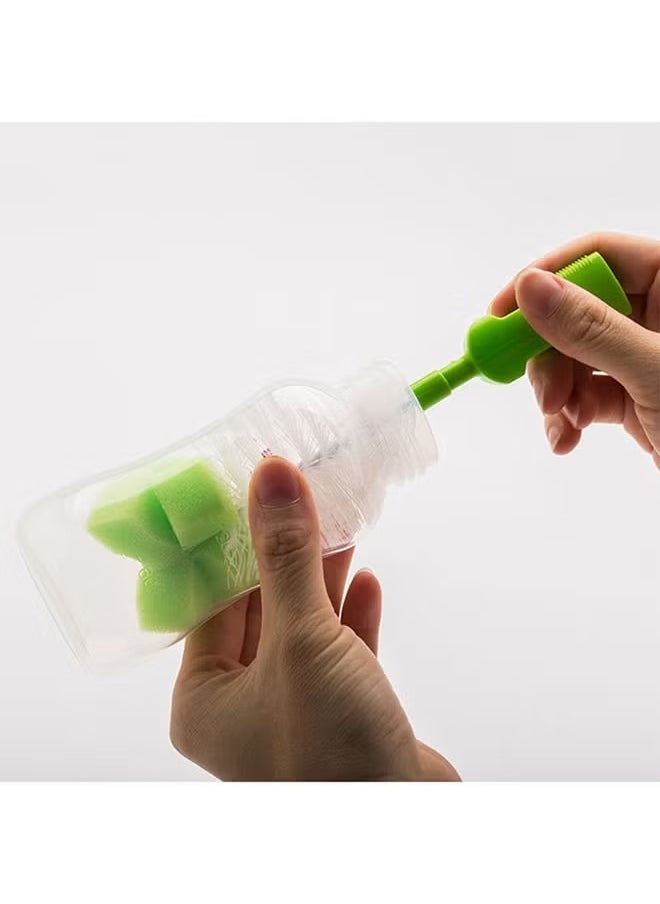 ORiTi Pack of 6 Multi Functional Bottle Cleaner Flexible Brush Kit With Textured Grip Handles  - Image 3
