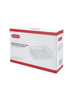 ALBERTO Alberto Aluminum Dish rack silver 46.79*33.32*12.65CM  - Image 5