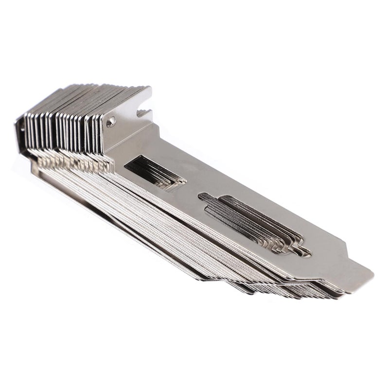 Ventilated Slot Cover Plate 20Pcs For Computer Chassis Matx Case - Image 2