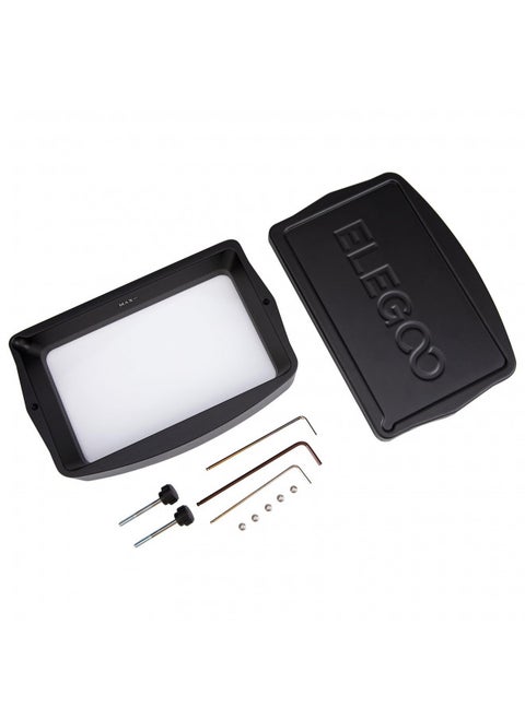 ELEGOO Metal Resin Tank for Mars 4 Ultra LCD 3D Printer, ACF Release Liner Pre-Installed, with Allen Wrench, Resin Vat Mars 4 Ultra