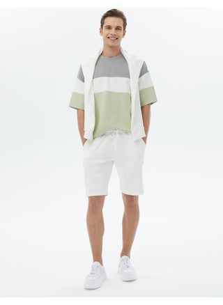 Ecru Plain Knitted Jogging Fit Casual Bermuda - pzsku/Z1181DA273E59AF893374Z/45/_/1731205410/c74d57a7-77a3-49e1-bffd-4975e327a88e