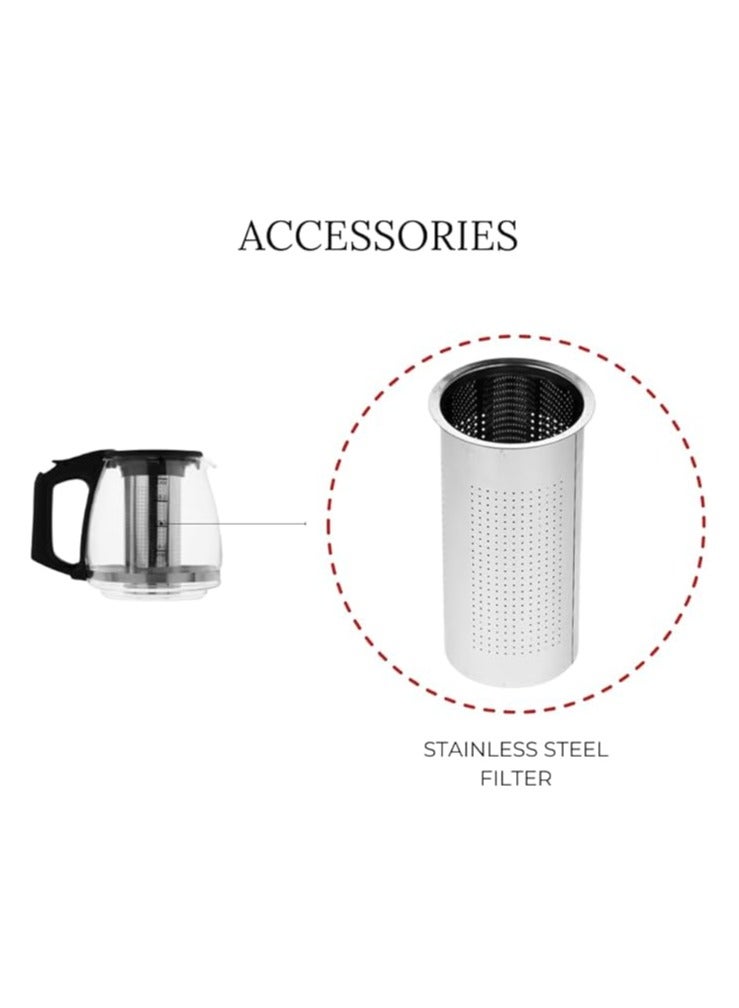 MEBASHI 1.7 L Kettle, 1.0 L Teapot, Stainless Steel, Digital Control, Keep Warm Function (ME-TM301SG) - Image 4